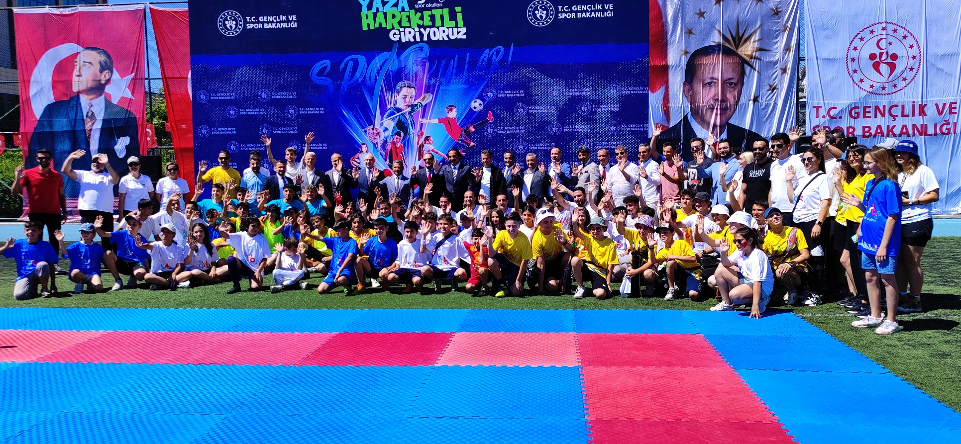 Ankara’da GSB Yaz Spor Okulları Töreni Gerçekleştirildi