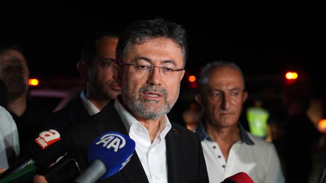 Bakan Yumaklı: İzmir’de yerleşim yerleri açısından risk yok