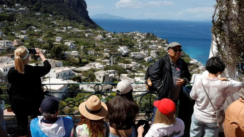 Adada su şebekesi arızalandı, turistlerin girişi durduruldu