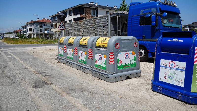 Düzce’de çöpler 70 noktada kaynağında ayrıştırılıyor