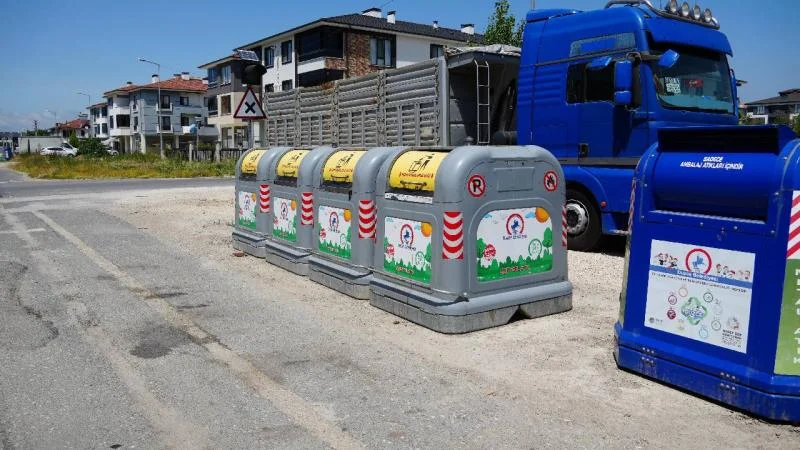 Düzce’de çöpler 70 noktada kaynağında ayrıştırılıyor