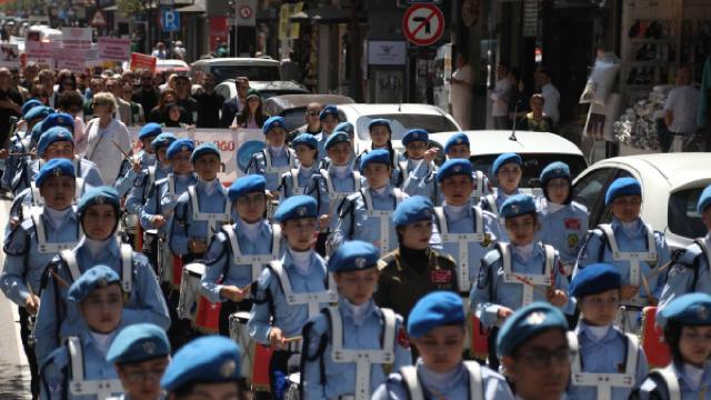 Samsun’da bando eşliğinde “tütünsüz sağlıklı yaşam” yürüyüşü düzenlendi