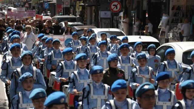 Samsun’da bando eşliğinde “tütünsüz sağlıklı yaşam” yürüyüşü düzenlendi