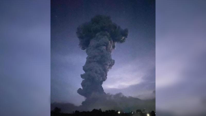 Filipinler’deki Kanlaon Yanardağı’nda patlama