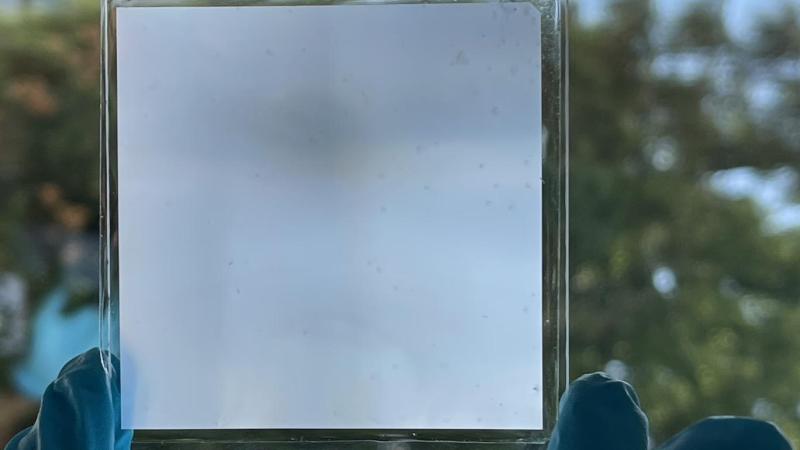 Cam silmeye son: Kendi kendini temizleyen malzeme üretildi