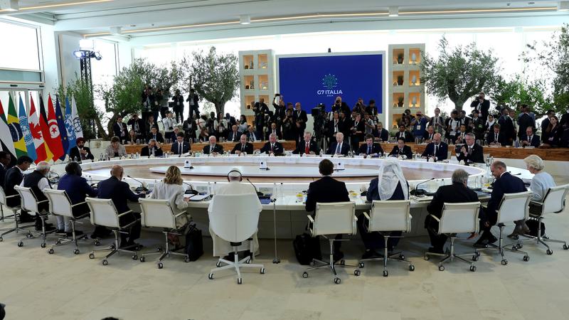 Cumhurbaşkanı Erdoğan, G7 Yüksek Düzeyli Oturumu’na katıldı