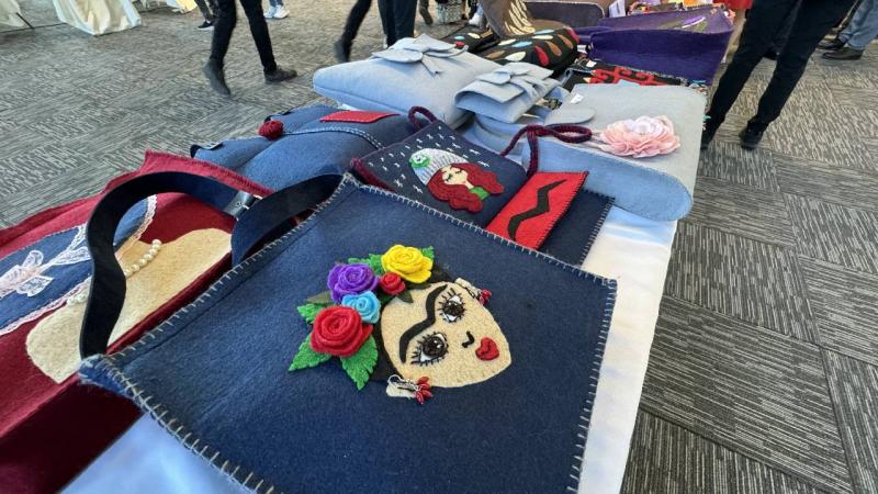 Karaman’da el sanatları yıl sonu sergisi açıldı