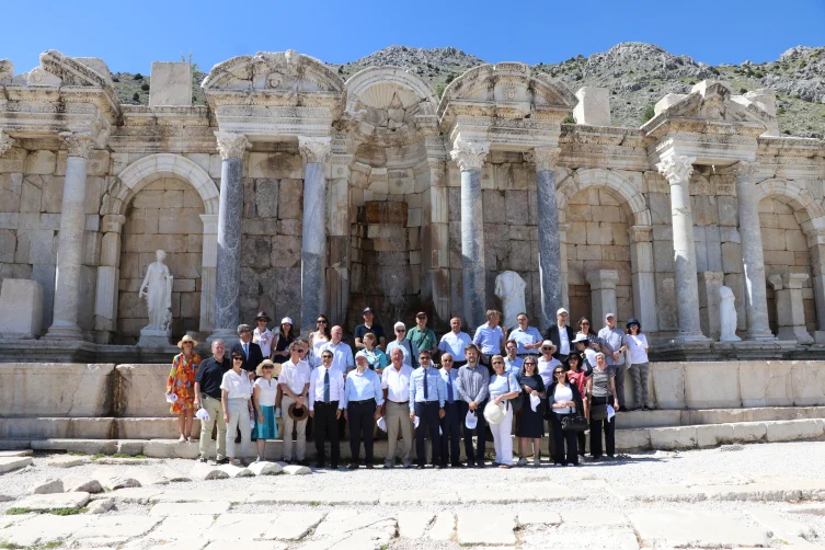 AB Türkiye Delegasyonu Başkanı Landrut’tan Sagalassos Antik Kenti’ne ziyaret