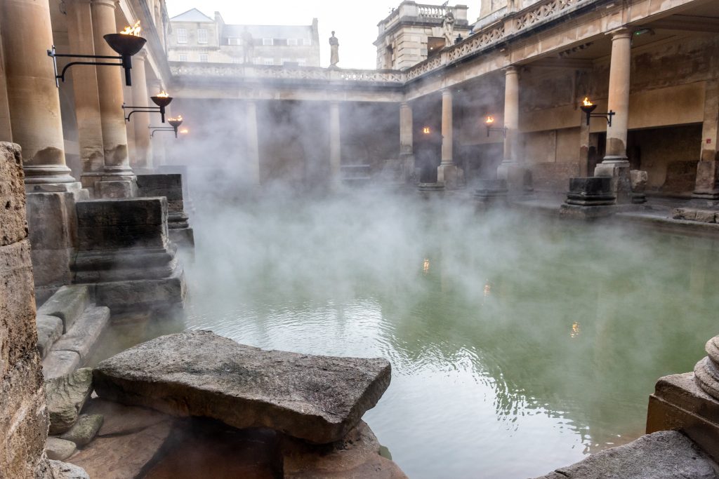 Bath kentindeki popüler Roma Hamamları