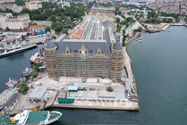 Haydarpaşa Garı’nın yeni hali uzun süre sonra ilk kez görüntülendi