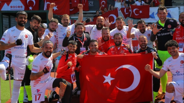 Ampute Milli Futbol Takımı, Avrupa Şampiyonası finalinde