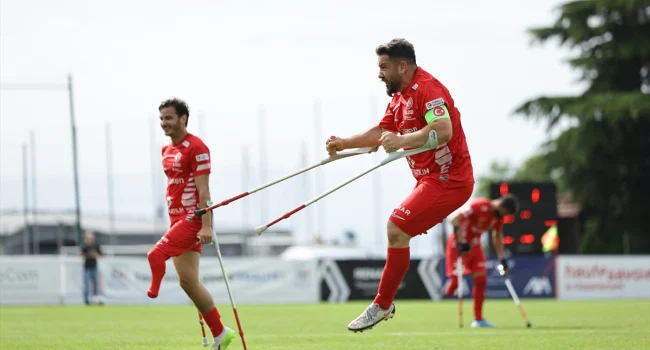 Türkiye Avrupa Ampute Futbol Şampiyonasında üst üste 3. kez zafere ulaştı