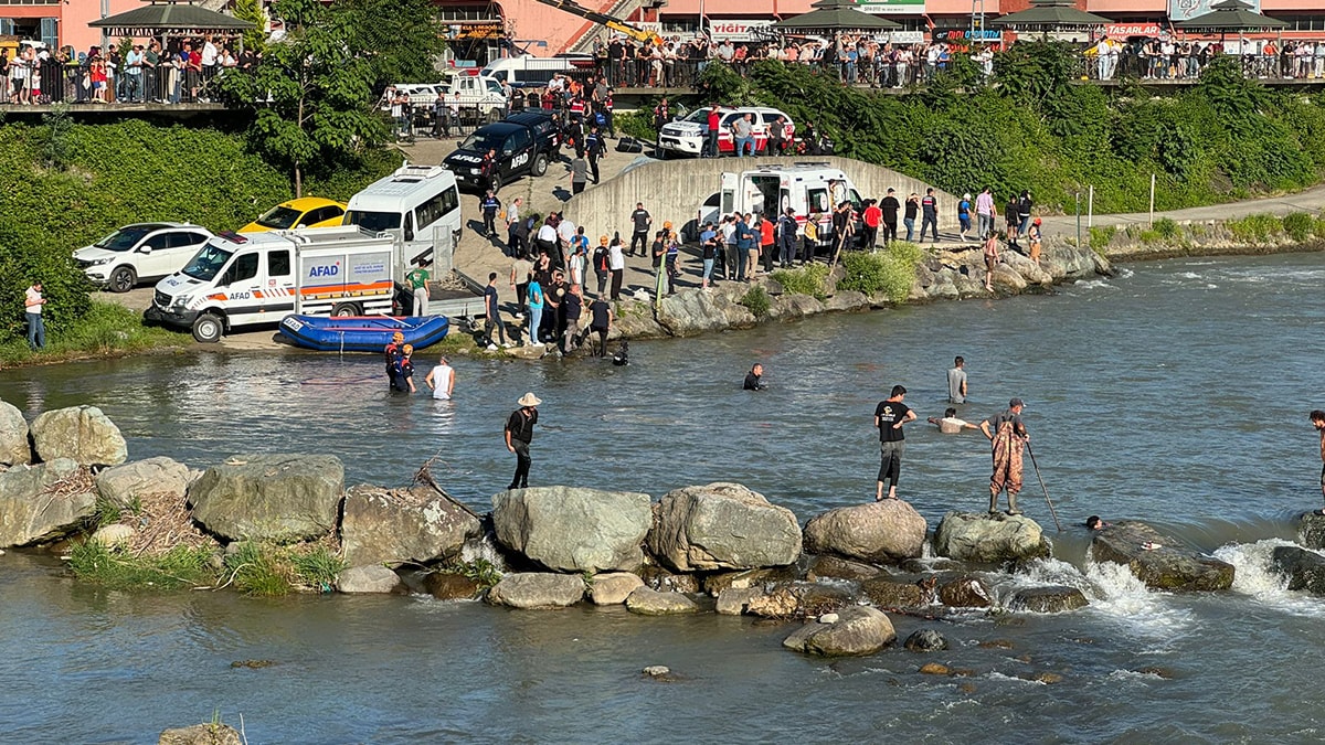 Rize’de yapay gölde facia: 2 ölü, 2 yaralı