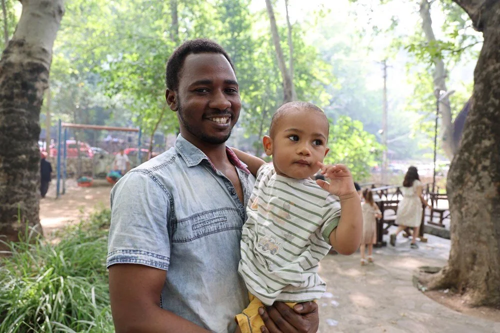 Adana sıcakları Afrikalıları bile şok etti!