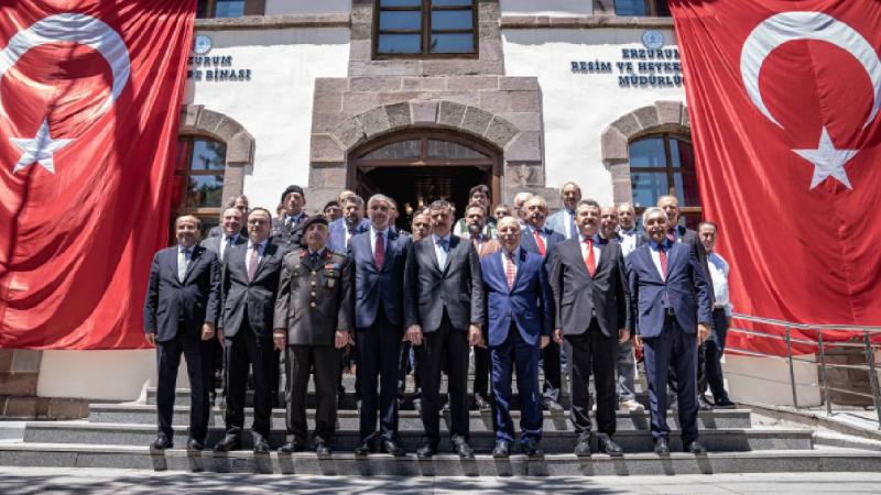 Erzurum Kongresi’nin 105. yıl dönümü törenle kutlandı