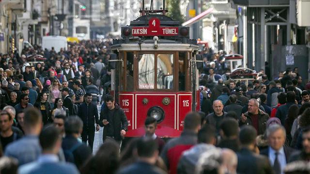 Türkiye dünyada nüfus büyüklüğüne göre  sıralamada 18’inci sırada