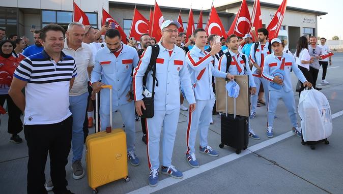 Artistik Cimnastik Erkek Milli Takımı, Paris’e uğurlandı