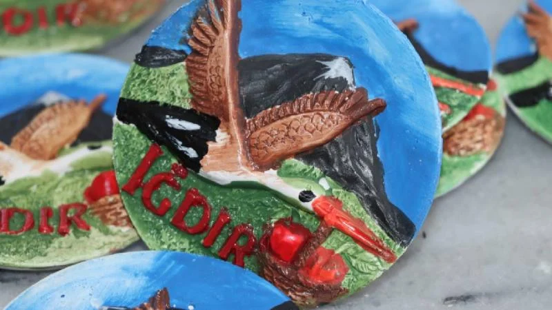 Iğdır’ı simgeleyen semboller üniversitede magnete dönüştürülüyor