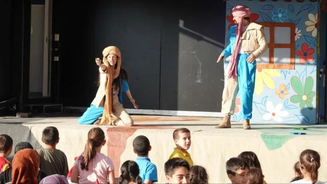 Malatya’da depremzede çocuklar için tiyatro etkinliği
