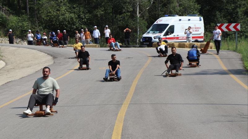 Ordu’da Bilyalı Araba Yarışı düzenlendi