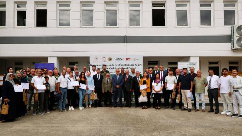 Ordu’da arı ürünleri üretiminin çeşitlendirilmesi projesi tanıtıldı