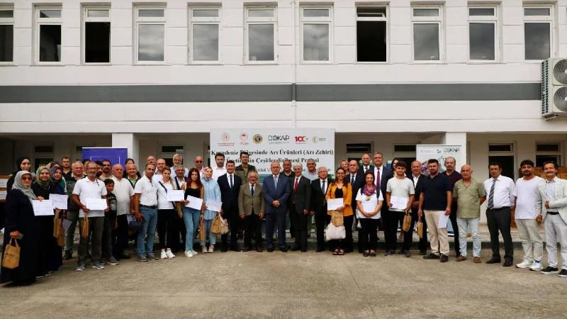 Ordu’da arı ürünleri üretiminin çeşitlendirilmesi projesi tanıtıldı