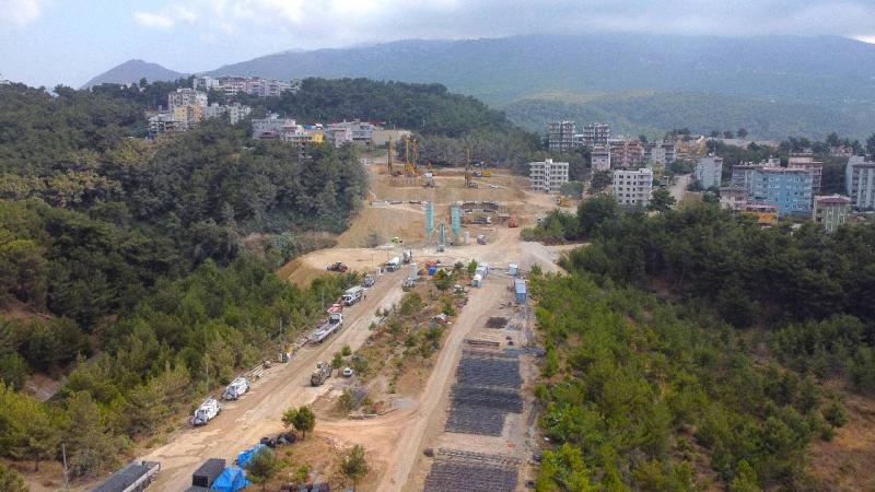 Hatay’da ilçeleri bağlayacak otoyol projesinde çalışmalar sürüyor