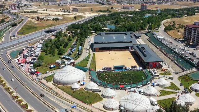 Gaziantep’teki Geleneksel Sporlar Merkezi’nde atlara pansiyon hizmeti veriliyor