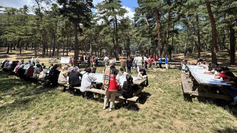 Amasya’da ODES projesi kapsamında çocuklar piknikte buluştu