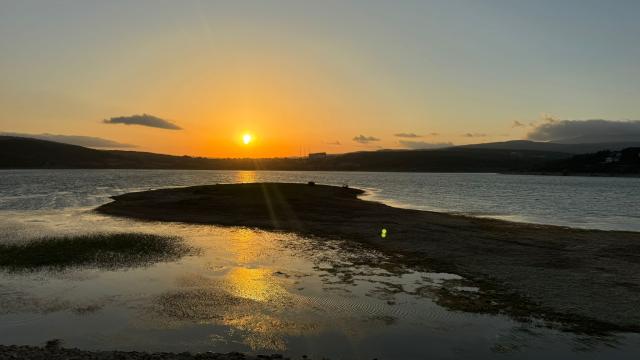 Gölköy Baraj Gölü’nde su seviyesi düştü