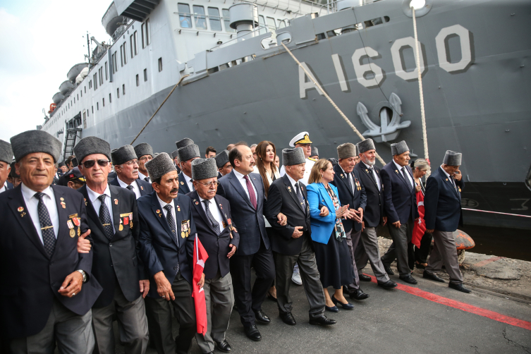 90 Kıbrıs gazisi KKTC’ye uğurlandı