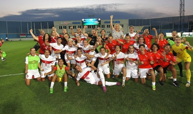 A Milli Kadın Futbol Takımı play-off biletini kaptı