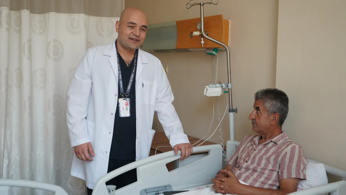 Sigarayı bırakmanın ne kadar önemli olduğu bu hastaya bakarak anlaşılabilir