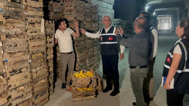 Kapadokya’daki Limon Depolarında Denetim Yapıldı