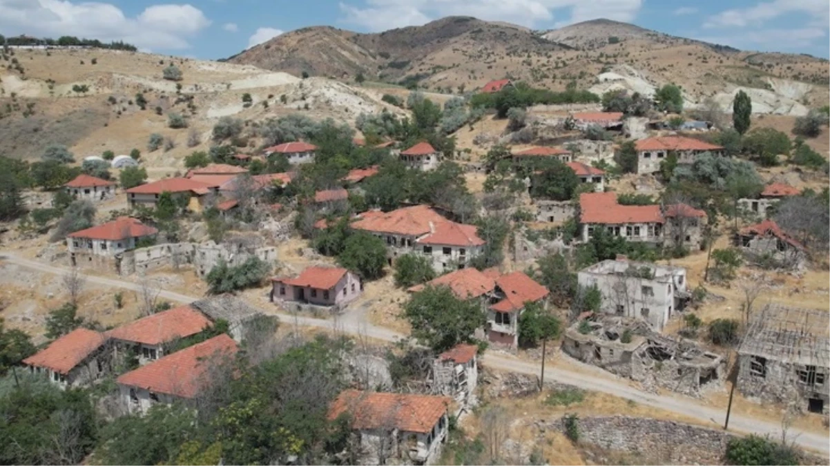 Ankara’nın yanı başında terk edilmiş ıssız bir köy