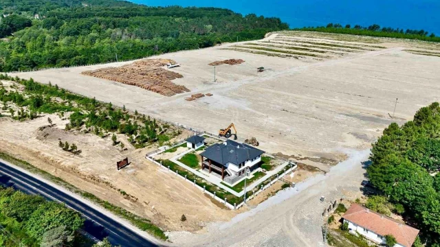 Sinop’ta Karadeniz Bölgesi’nin en büyük orman deposu hizmete açıldı