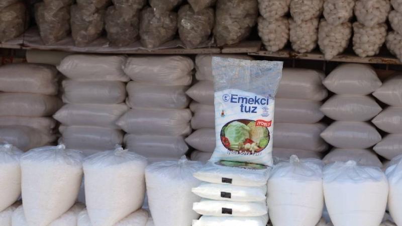 Kışlık hazırlıkları başladı, kaya tuzu talebi arttı