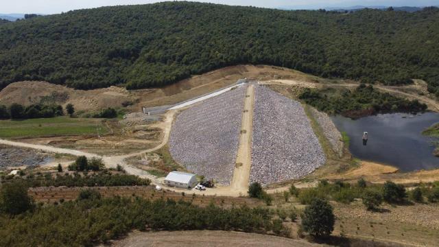 Sakarya’da yapımı tamamlanan Kışlaköy Göleti su tutmaya başladı