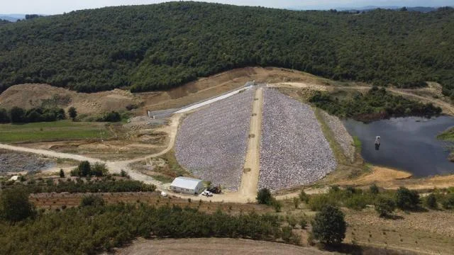 Sakarya’da yapımı tamamlanan Kışlaköy Göleti su tutmaya başladı