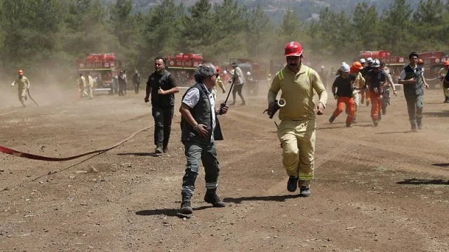 “Alev savaşçıları” yeşil vatanı korumak için her an teyakkuzda