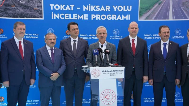 Bakan Uraloğlu: Tokat-Niksar yolu bittiğinde 550 milyon liralık tasarruf sağlanacak