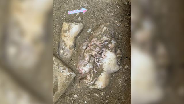 Laodikeia Antik Kenti’nde Skylla grubu heykeller bulundu