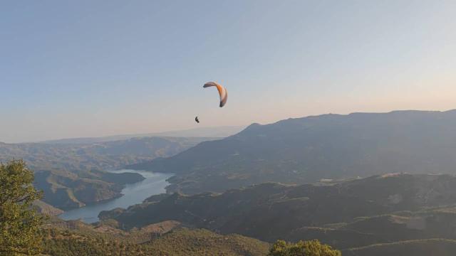 Çorum’da 1450 rakımlı Tekke Dağı yamaç paraşütü merkezi olarak tescillendi