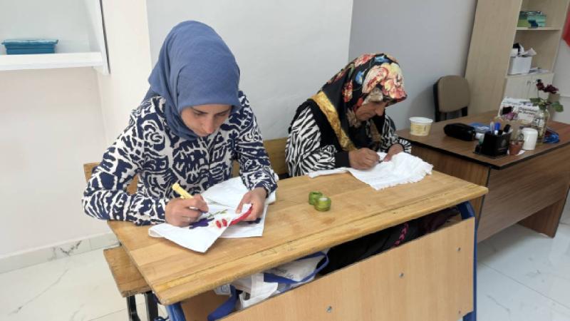 Yozgat’ta dezavantajlı kadınlar Aile Destek Merkezi kurslarında sosyalleşiyor