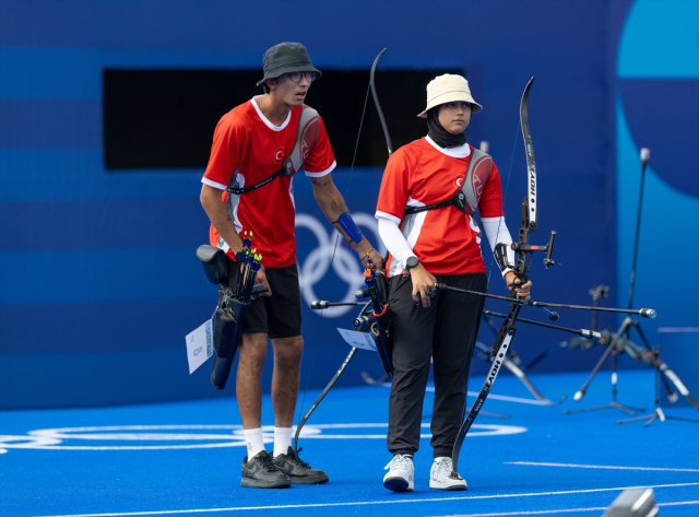 Milli okçular Elif Berra Gökkır ve Mete Gazoz, karışık çiftler son 16 turunda Japonya’ya elendi