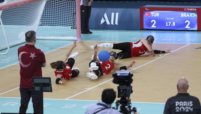 Golbol Kadın Milli Takımı ilk maçında berabere