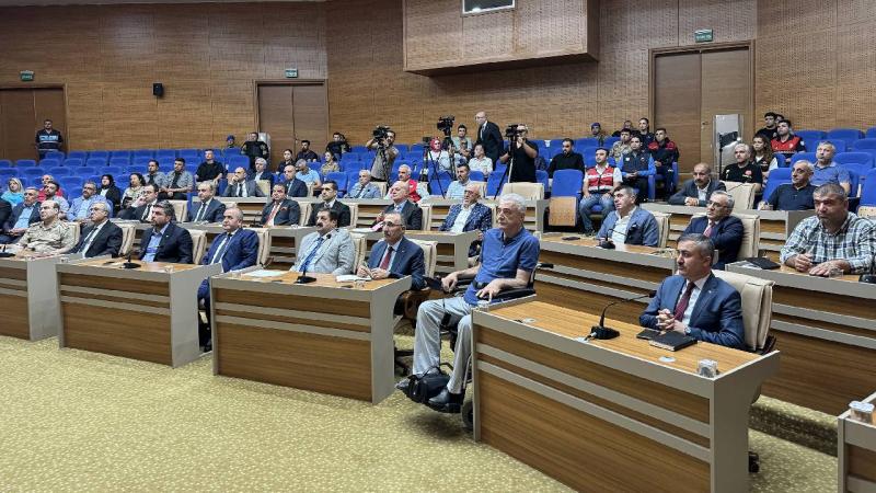 Elazığ’da “Huzur, Asayiş ve Güvenlik Bilgilendirme Toplantısı” yapıldı