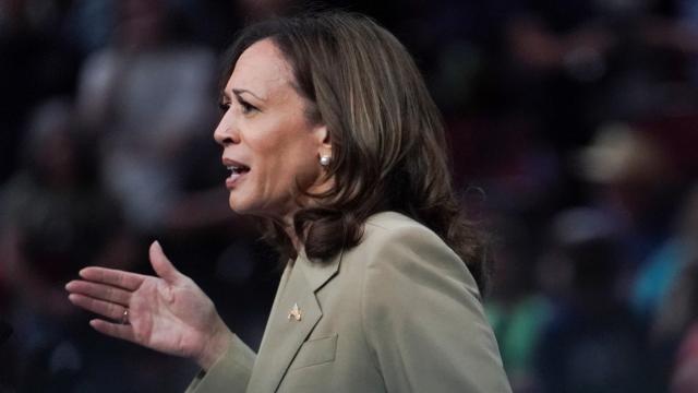 Harris’ten, mitingde slogan atan Filistin destekçilerine “şimdi ateşkes zamanı” mesajı