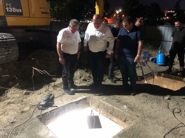 Manisa’da Su ve Kanalizasyon İdaresi, Uncubozköy deposunun vanalarını yeniledi