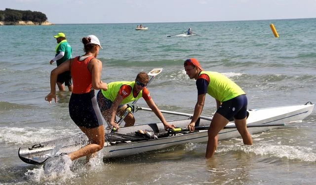 Sinop’ta Sanmar Denizcilik Deniz Küreği Türkiye Şampiyonası